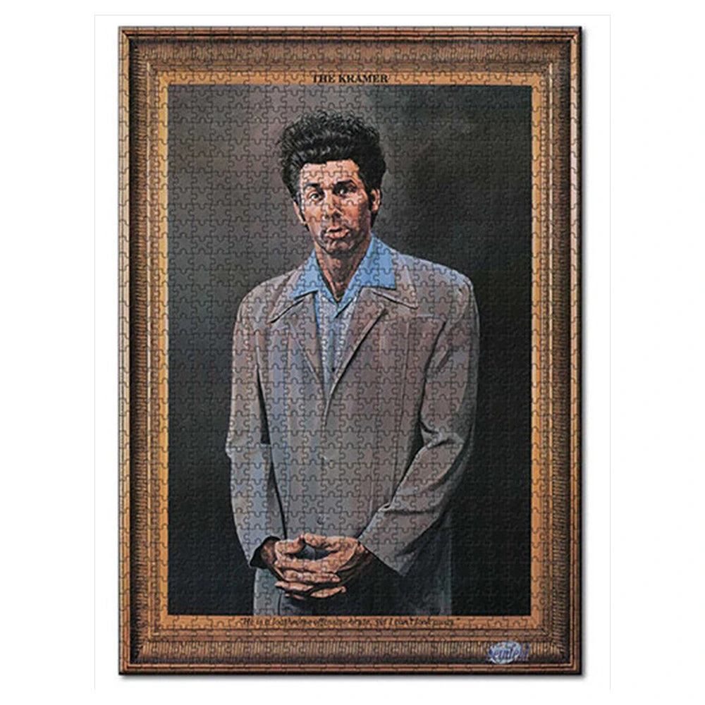 William Valentine Seinfeld Kramer 500 Piece Puzzle Man Cave Gifts 3 William Valentine Seinfeld Kramer 500 Piece Puzzle Man Cave Gifts