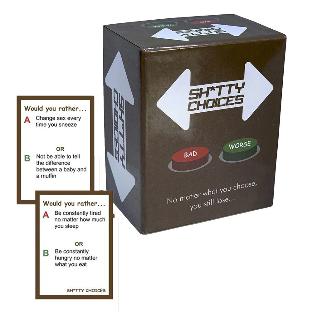 A & O Distribution Sh*tty Choices Would You Rather Game 3 A & O Distribution Sh*tty Choices Would You Rather Game