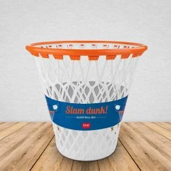 Paperie Slam Dunk Basketball Bin Man Cave Gifts
