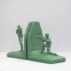 Soldier Bookend Set | White Moose Office Gifts