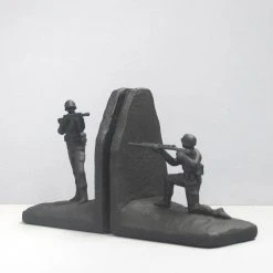Soldier Bookend Set | White Moose Office Gifts