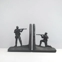 Soldier Bookend Set | White Moose Office Gifts