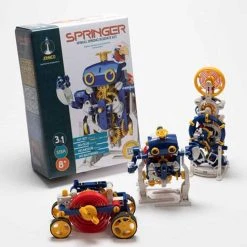 Johnco Gifts For Boys Springer 3-in-1 Spiral Spring Science Kit