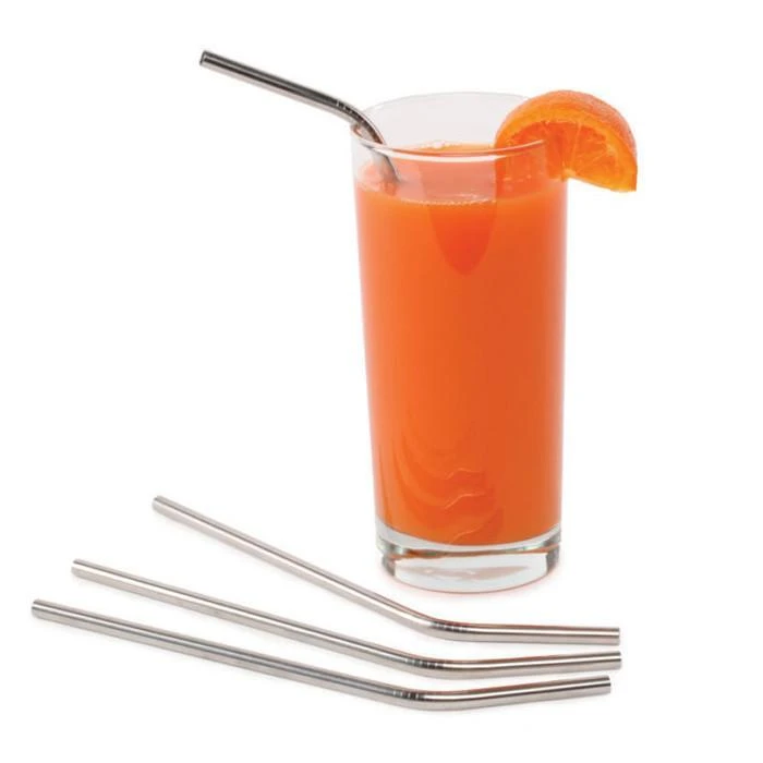 IsAlbi Davis & Waddell Stainless Steel Straws - Set Of 6 3 IsAlbi Davis & Waddell Stainless Steel Straws - Set Of 6