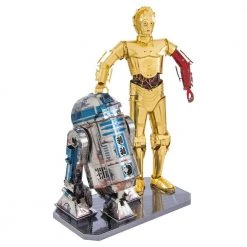 Divisible By Zero Star Wars R2-D2 & C-3PO Metal Model Kit | Metal Earth