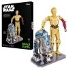 Divisible By Zero Star Wars R2-D2 & C-3PO Metal Model Kit | Metal Earth