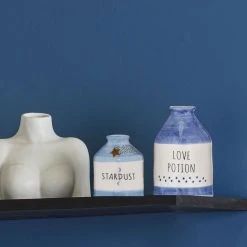 IsAlbi Gifts For Sisters Stardust Porcelain Bottle Vase