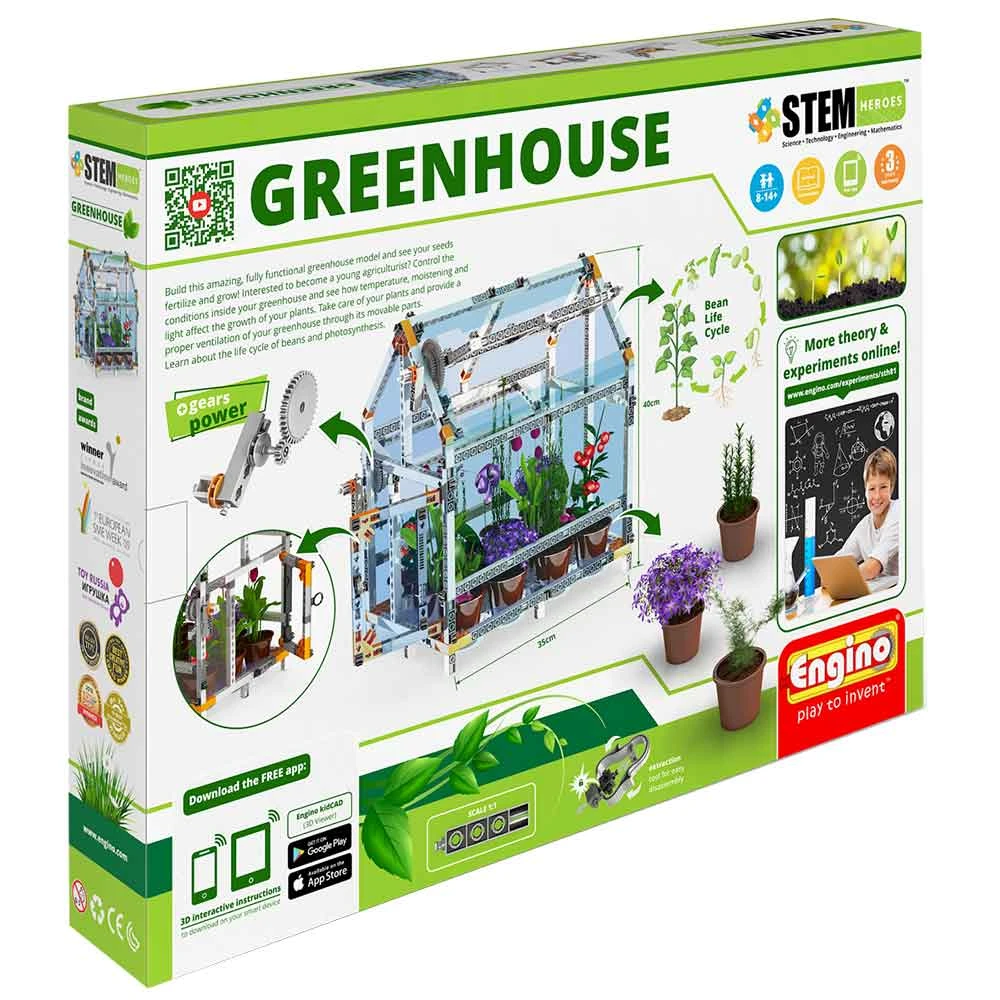 Johnco STEM Heroes Make Your Own Greenhouse Set Science STEM Toys 6 Johnco STEM Heroes Make Your Own Greenhouse Set Science STEM Toys