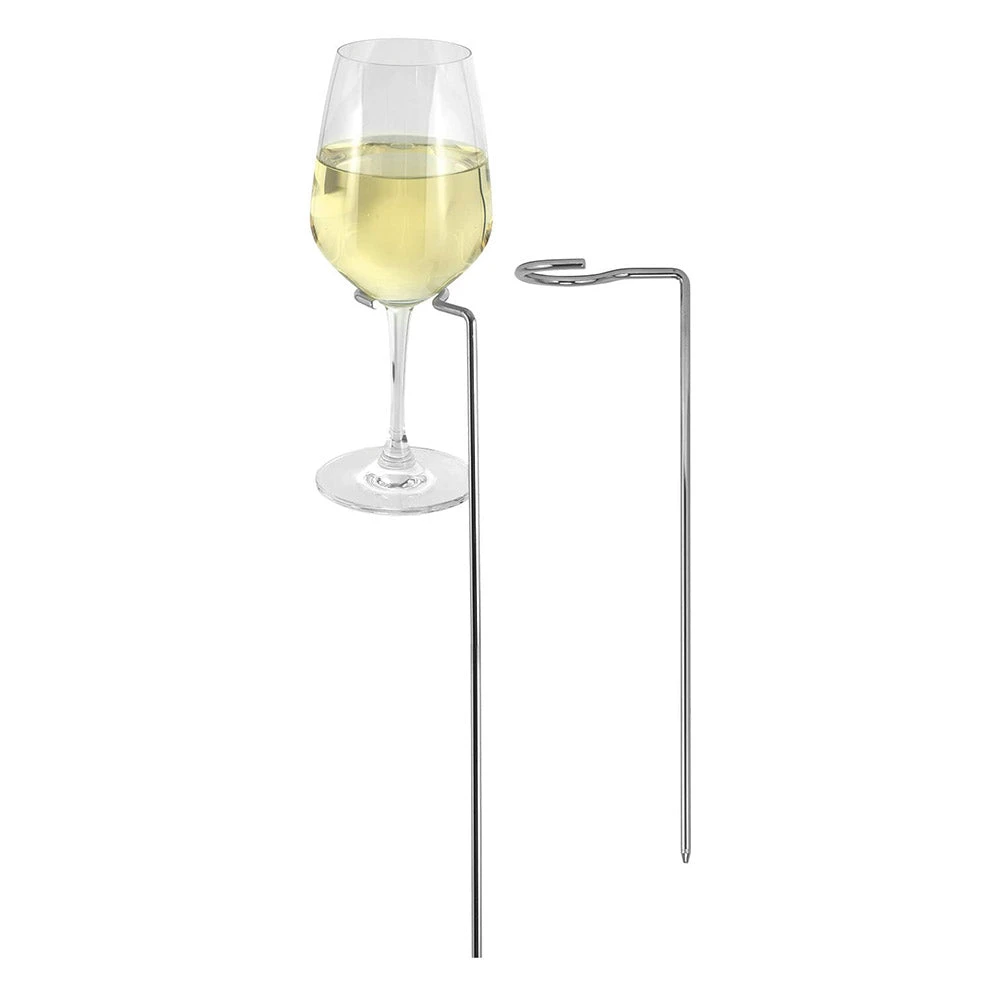 Sheldon & Hammond 2 Piece Wine Glass Holders Picnic Set 3 Sheldon & Hammond 2 Piece Wine Glass Holders Picnic Set