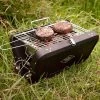 Designworks Collective Gentlemen's Hardware Suitcase Portable BBQ