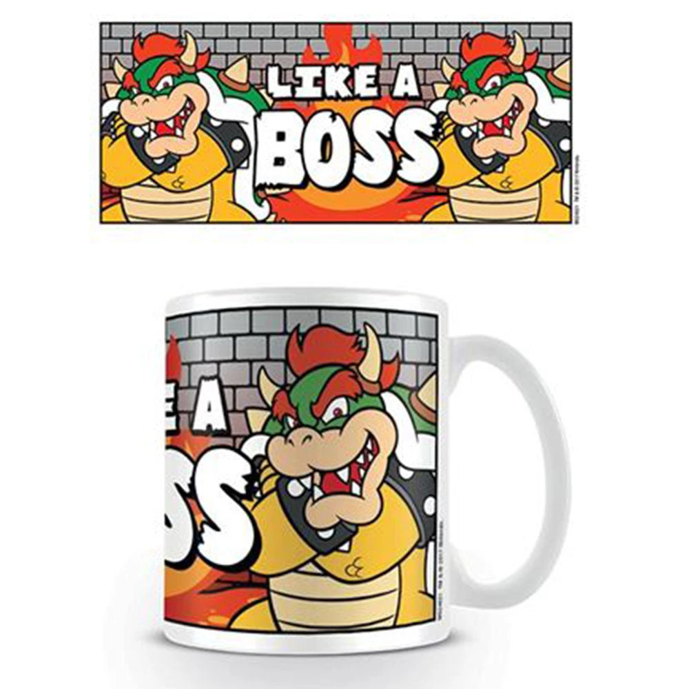 Impact Posters Mens Novelty Gifts Super Mario Bowser Like A Boss Mug 3 Impact Posters Mens Novelty Gifts Super Mario Bowser Like A Boss Mug