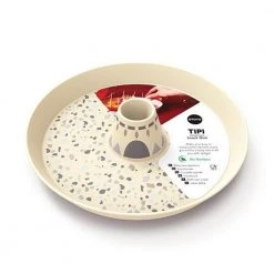Optoco Foodie Teepee Tipi Snack Dish With Toothpick Holder