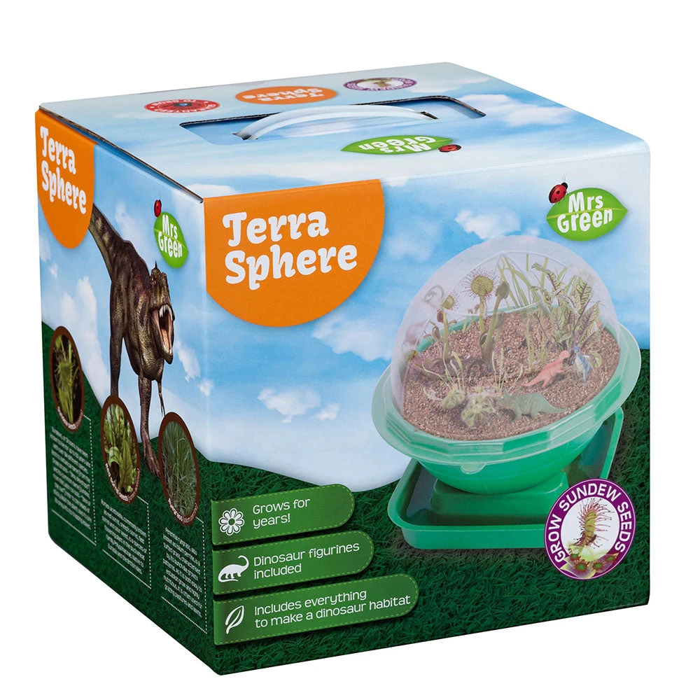 Heebiejeebies Terra Sphere Dinosaur Garden Dome Kit Homewares 8 Heebiejeebies Terra Sphere Dinosaur Garden Dome Kit Homewares