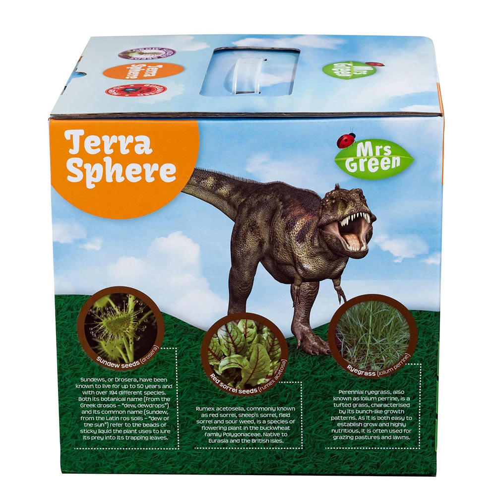 Heebiejeebies Terra Sphere Dinosaur Garden Dome Kit Homewares 4 Heebiejeebies Terra Sphere Dinosaur Garden Dome Kit Homewares