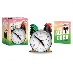 Brumby Sunstate Tiny Alarm Cock Rooster Clock