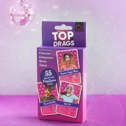 William Valentine Top Drags Card Game Gifts For Sisters