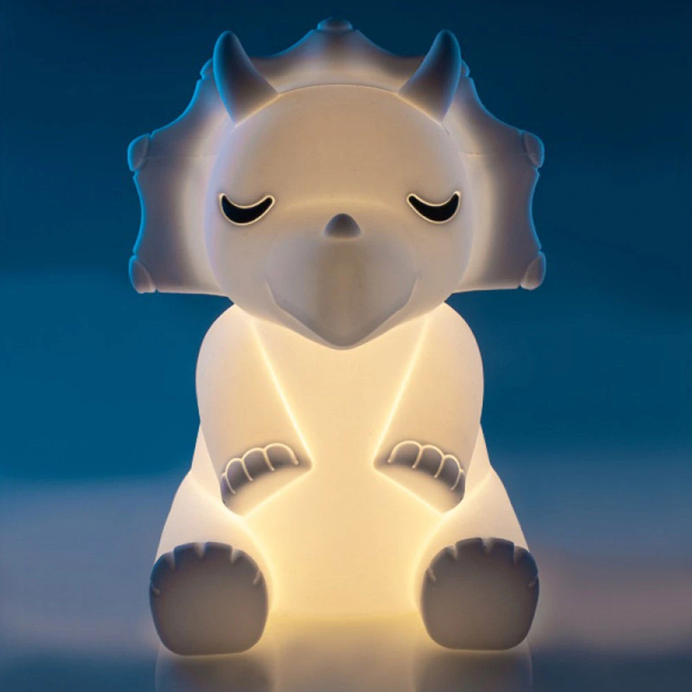 Mdi Triceratops Touch-Sensitive Rechargeable LED Night Light Homewares 3 Mdi Triceratops Touch-Sensitive Rechargeable LED Night Light Homewares