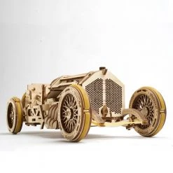 Man Cave Gifts Ugears U-9 Grand Prix Car Model Kit