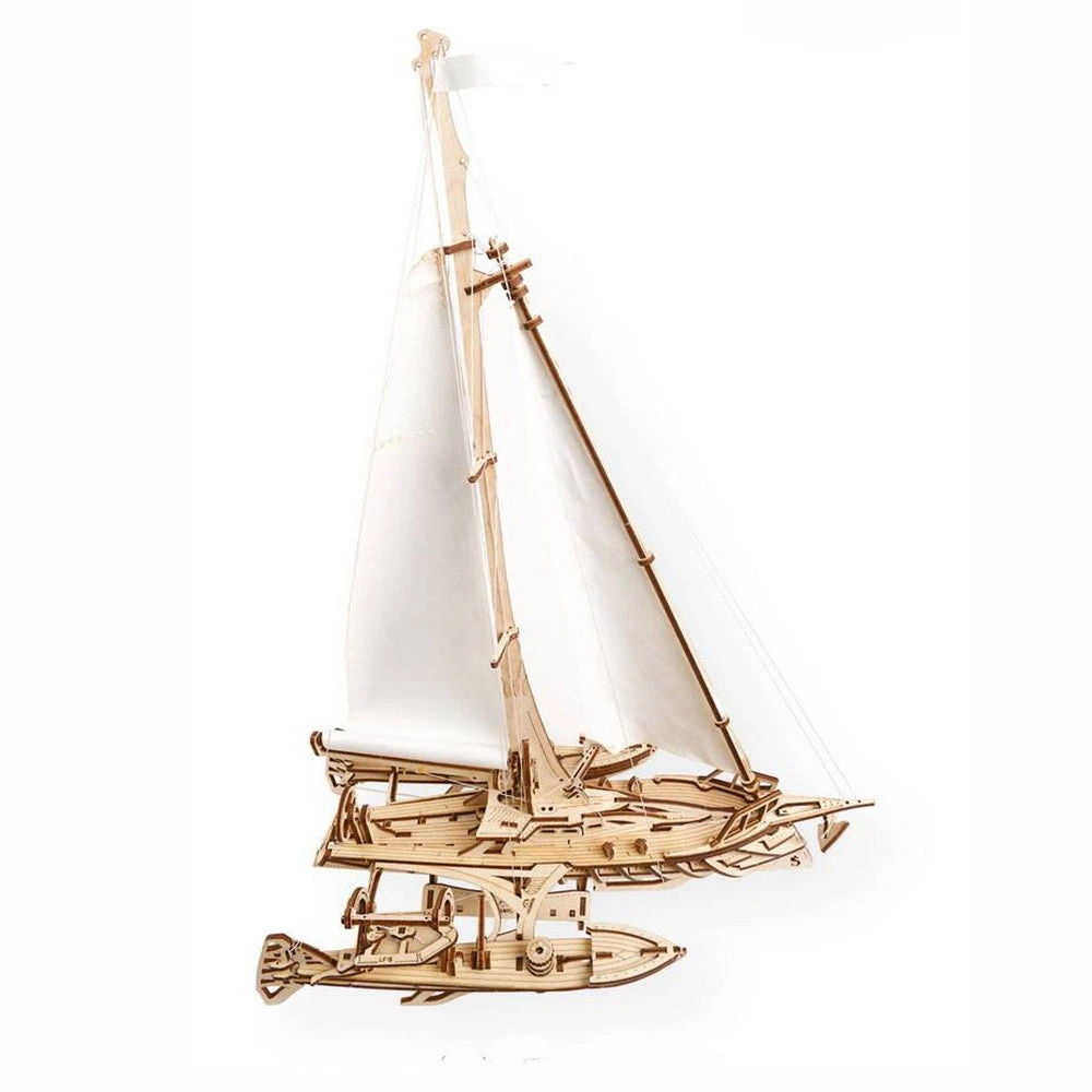 Ugears Trimaran Merihobus Yacht Model Kit 9 Ugears Trimaran Merihobus Yacht Model Kit