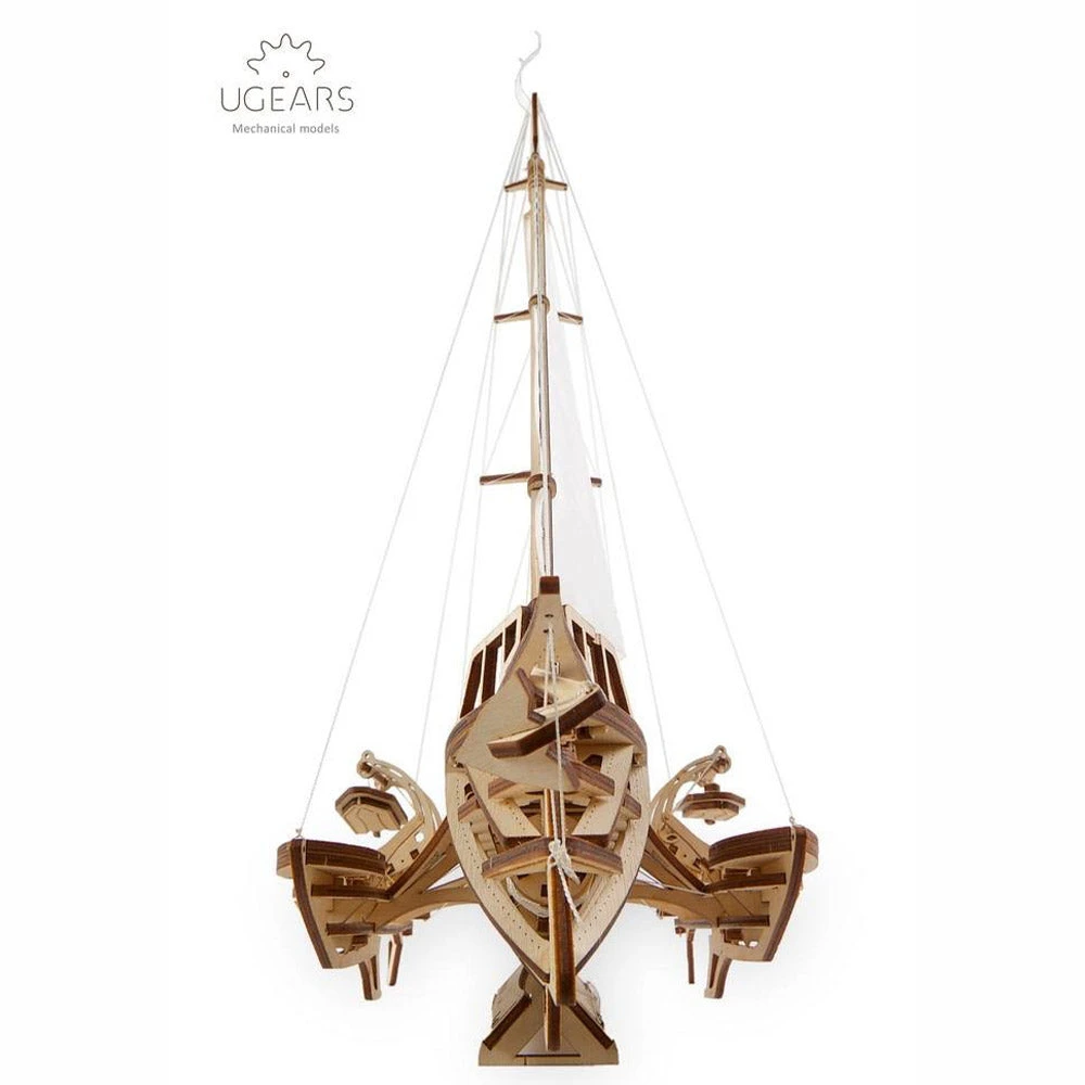 Ugears Trimaran Merihobus Yacht Model Kit 12 Ugears Trimaran Merihobus Yacht Model Kit