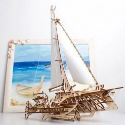 Ugears Trimaran Merihobus Yacht Model Kit 23 Ugears Trimaran Merihobus Yacht Model Kit