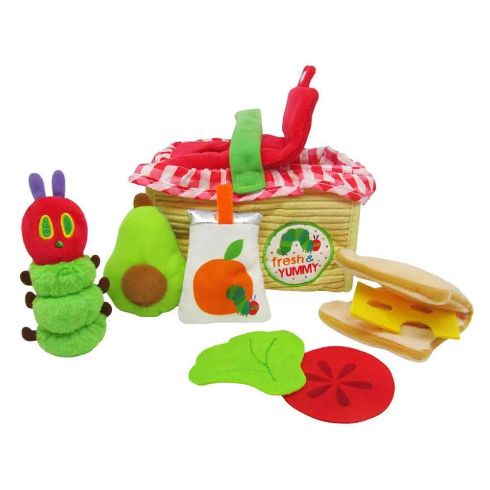 Jasnor Gifts For Babies The Very Hungry Caterpillar Plush Picnic Playset 3 Jasnor Gifts For Babies The Very Hungry Caterpillar Plush Picnic Playset