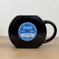William Valentine Mens Novelty Gifts Vinyl Record Coffee Mug