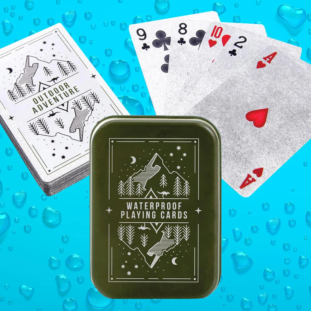 IsAlbi Waterproof Playing Cards In A Tin 3 IsAlbi Waterproof Playing Cards In A Tin