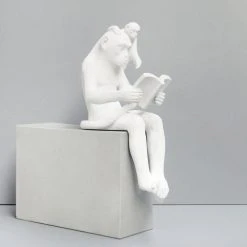 Shelf Monkeys Decor | White Moose For Dad