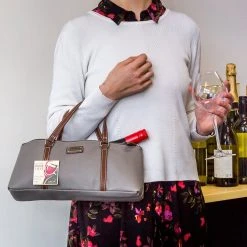 Donaldson Gifts For Sisters Wine Tote Insulated Wine Bottle Cooler Purse