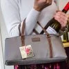 Donaldson Gifts For Sisters Wine Tote Insulated Wine Bottle Cooler Purse