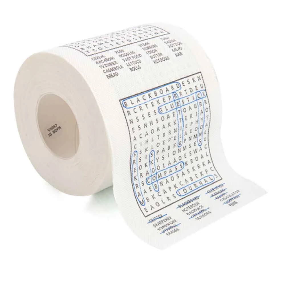 Mdi Word Search Novelty Toilet Paper 7 Mdi Word Search Novelty Toilet Paper