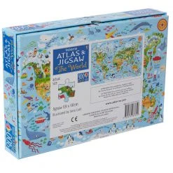 Brumby Sunstate Science STEM Toys The World: Atlas Map & 300pc Jigsaw Puzzle 8 Brumby Sunstate Science STEM Toys The World: Atlas Map & 300pc Jigsaw Puzzle