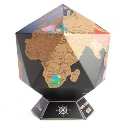 Mdi 3D World Globe Travel Scratch Map