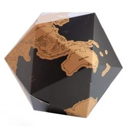 Mdi 3D World Globe Travel Scratch Map