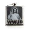Mdi WWJD What Would Jesus Drink? Flask Novelty 1 Mdi WWJD What Would Jesus Drink? Flask Novelty
