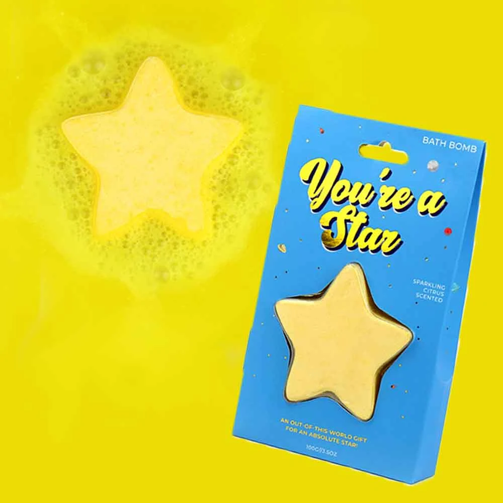William Valentine Gifts For Sisters You're A Star Sparkling Citrus Scented Bath Bomb 3 William Valentine Gifts For Sisters You're A Star Sparkling Citrus Scented Bath Bomb