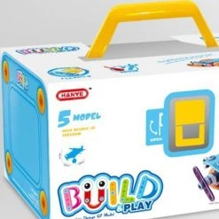 Johnco Science STEM Toys 5-in-1 Soft Block Build & Play Model Kit 132 Pieces 9 Johnco Science STEM Toys 5-in-1 Soft Block Build & Play Model Kit 132 Pieces