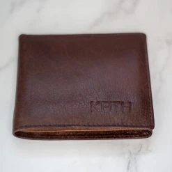 Yellow Octopus Personalised Executive Gifts Personalised Brown Leather Wallet