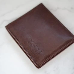 Yellow Octopus Personalised Executive Gifts Personalised Brown Leather Wallet