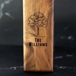 Yellow Octopus Personalised Personalised Baguette Paddle Serving Board - Tree Design Foodie 11 Yellow Octopus Personalised Personalised Baguette Paddle Serving Board - Tree Design Foodie